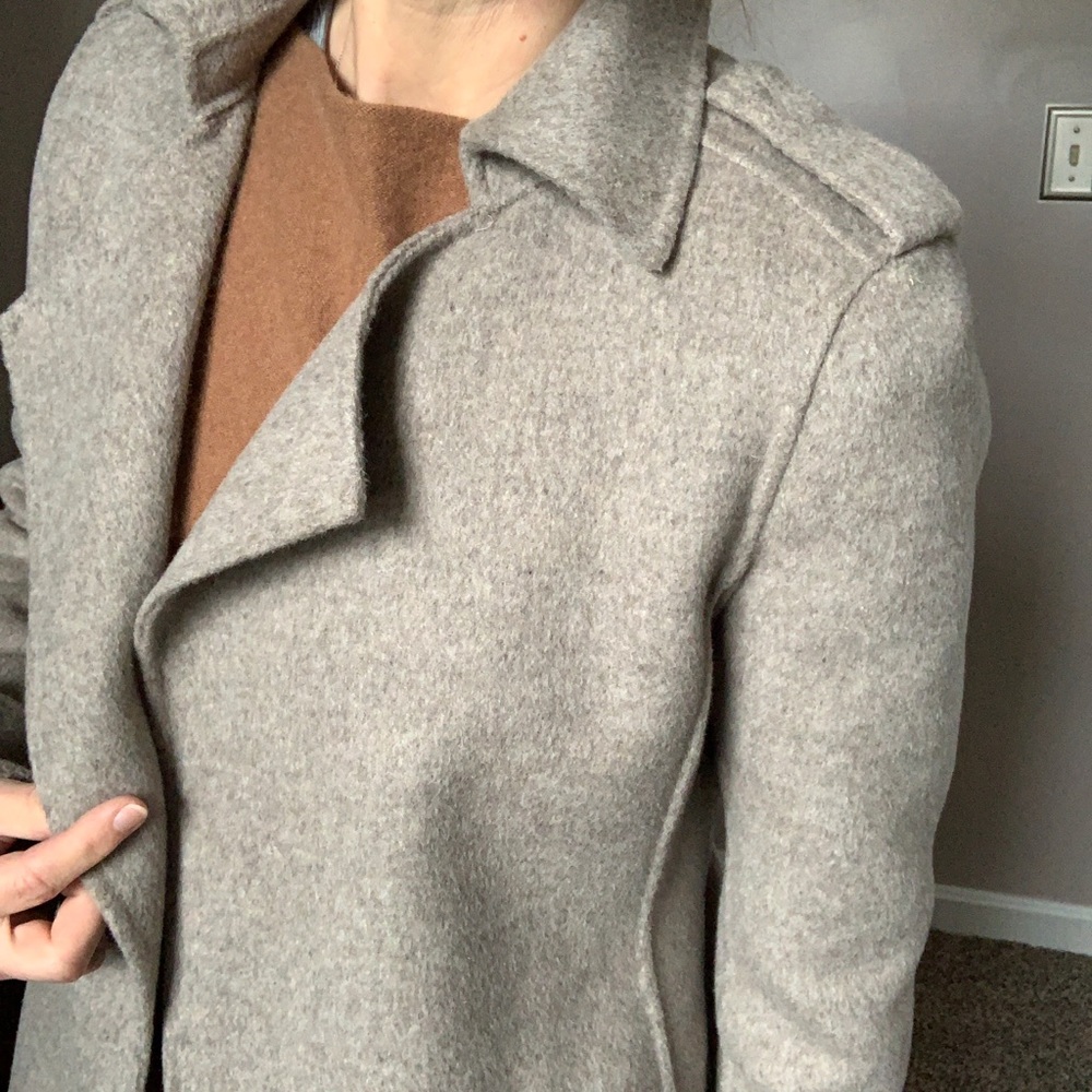 Wool car coat
